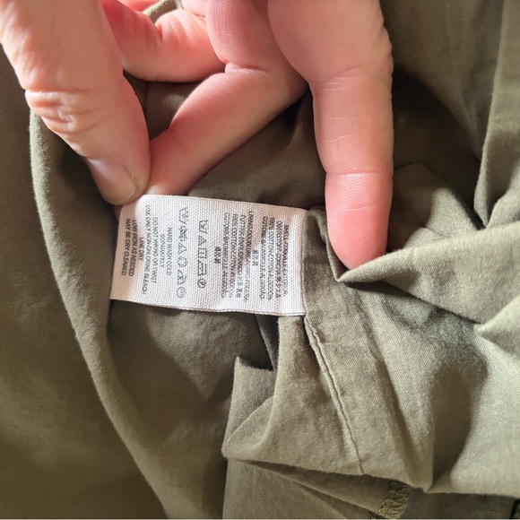 Free People Flower Field Mix Crochet Lace Green Floral Mini Skirt - Picture 5 of 6